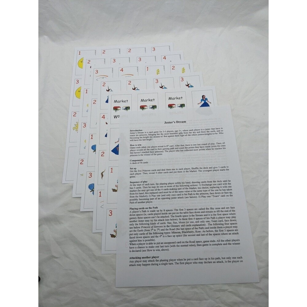 Jesters Dream Board Game TCS Games